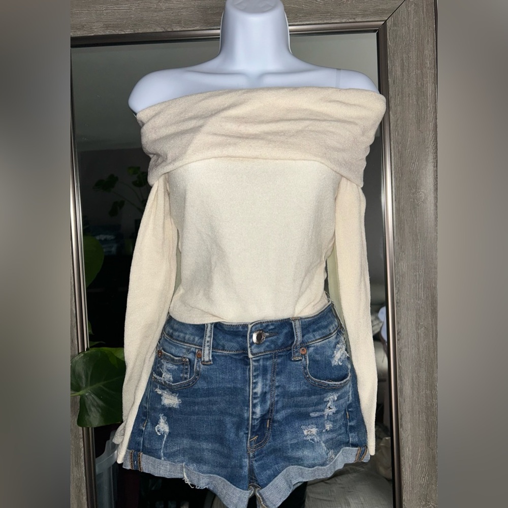 WINDSOR Off the shoulder Sweater - Size Medium